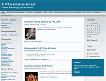 Tablet Screenshot of fifteensquared.net